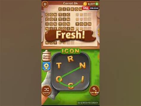 Word Cookies Carrot Level 4 .